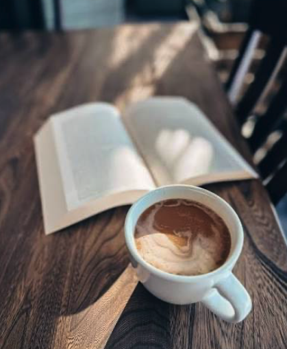Book Club Over Coffee.