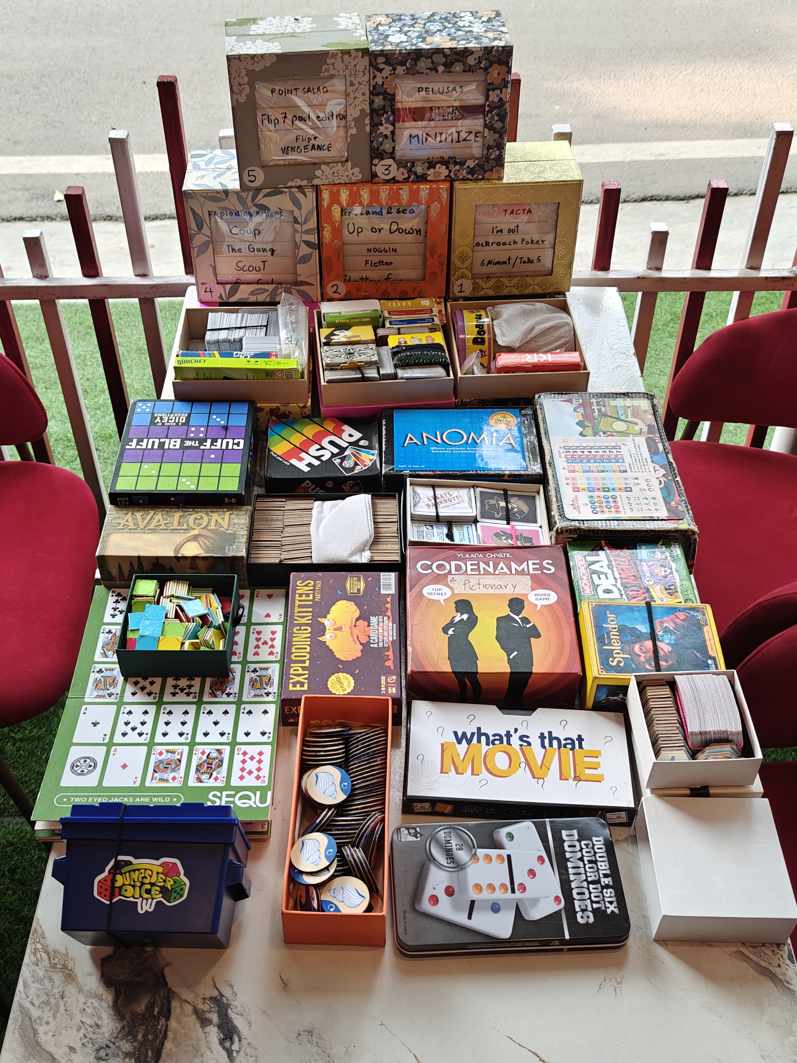 Saturday board game meet up 🀄🃏🧩🔥