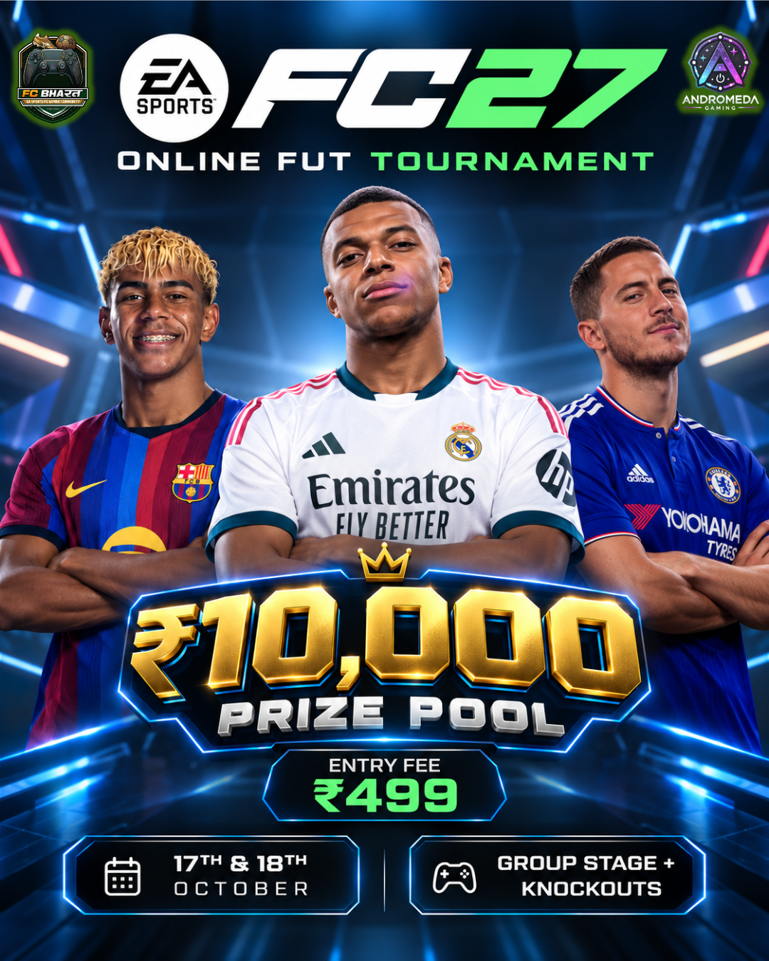 🎮 EA FC 27 Ultimate Team Online Tournament by FC Bharat in To be declared