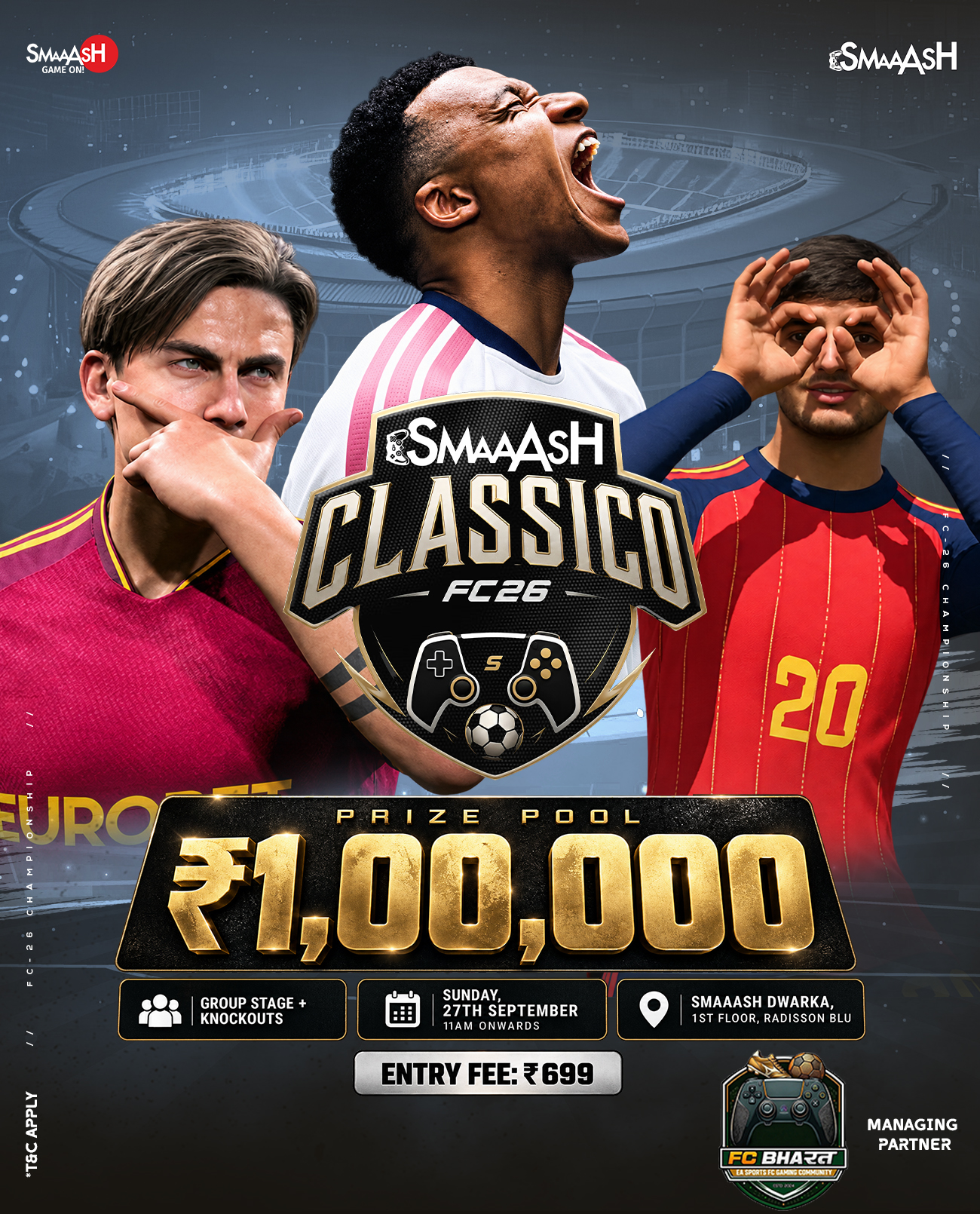 EA FC 26 Esmaaash Classico - Managed by FC Bharat!